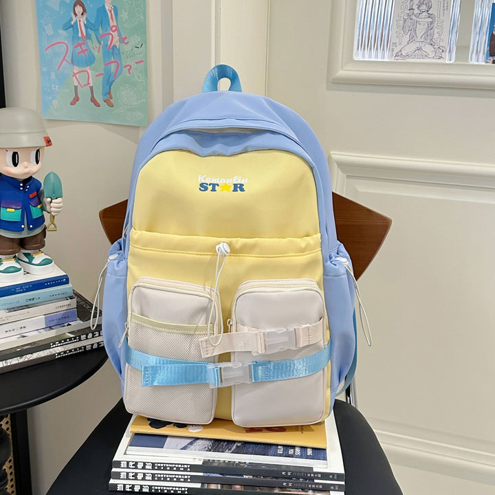 Vielseitiger Multi-Taschen Schulrucksack