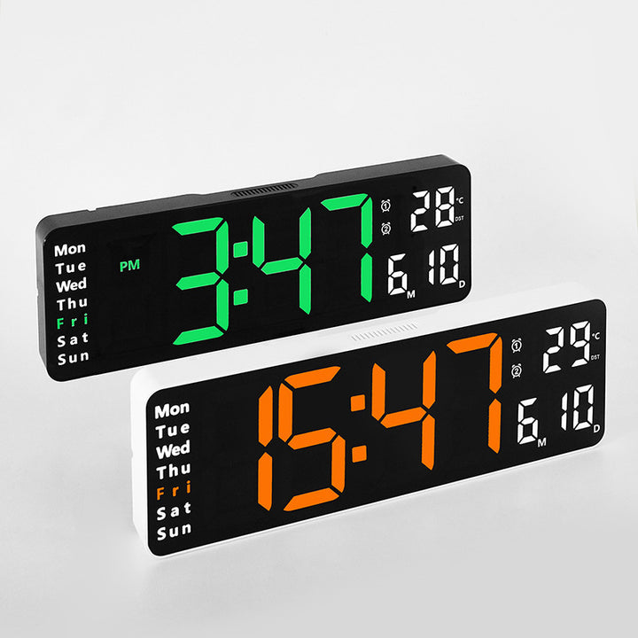Digitale Wanduhr Karnz
