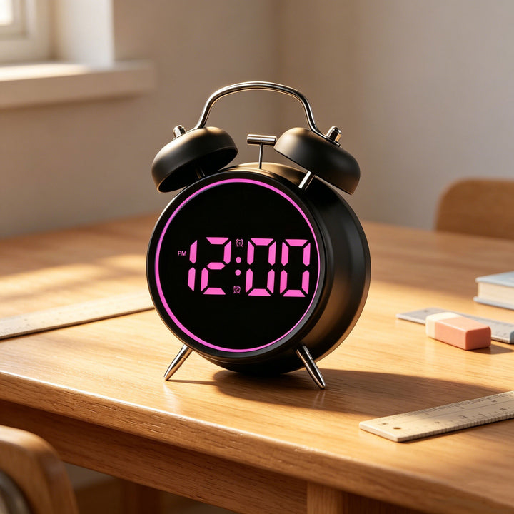 Digitaler Wecker mit Großem Led-Display und Dual-Alarmfunktion Karnz