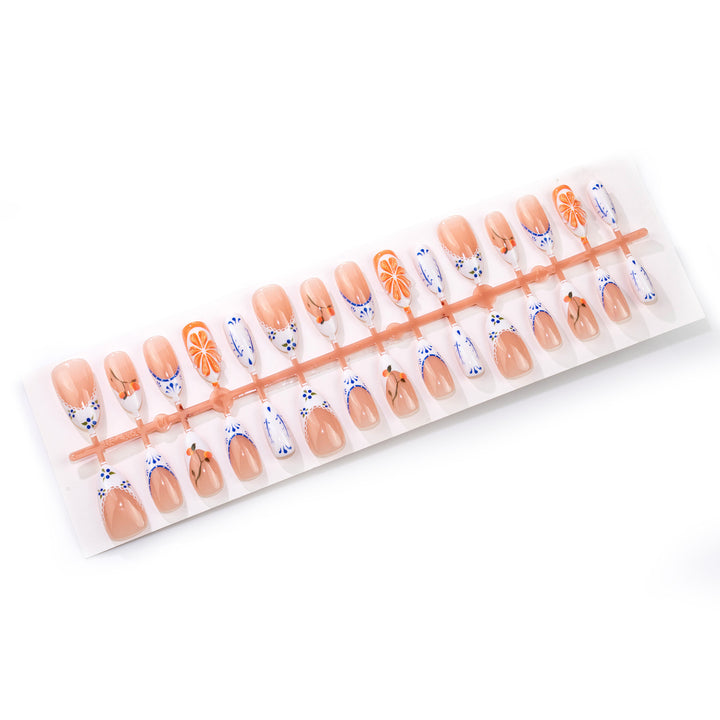 Hochwertiges Künstlerisches Press-On Nail Set