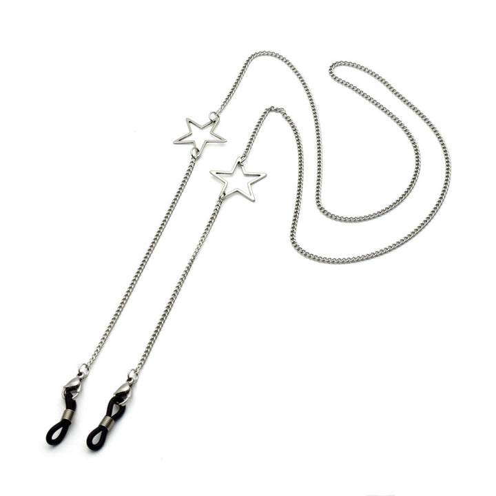 Stylischer geometrischer Ketten-Brillenhalter Karnz