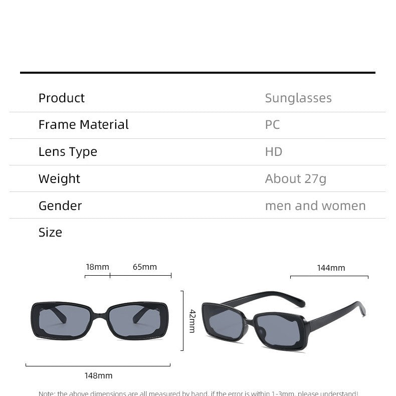 Damen modische Sonnenbrille mit futuristischem Design Karnz
