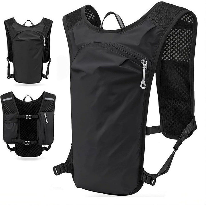Sportlicher Trink-Rucksack mit Atmungsaktivem Mesh-Rückenteil Karnz