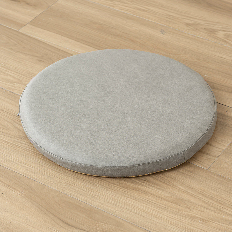 Minimalistische runde Sitzkissen