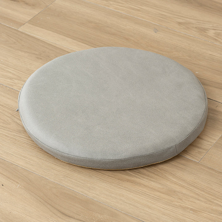 Minimalistische runde Sitzkissen