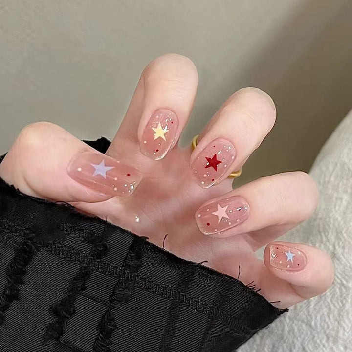 Verspielt Themen Press-On Nagelset Karnz