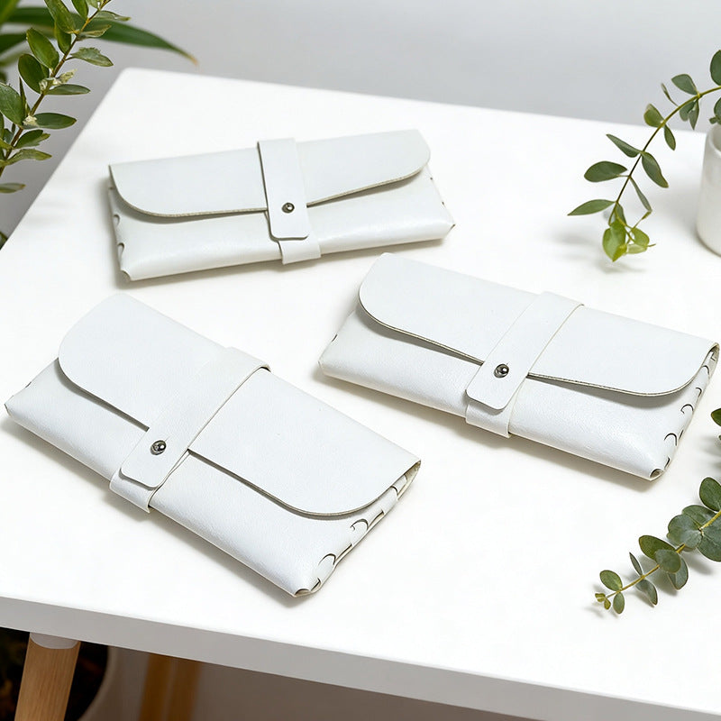 Elegante Kunstleder Clutch Tasche Karnz