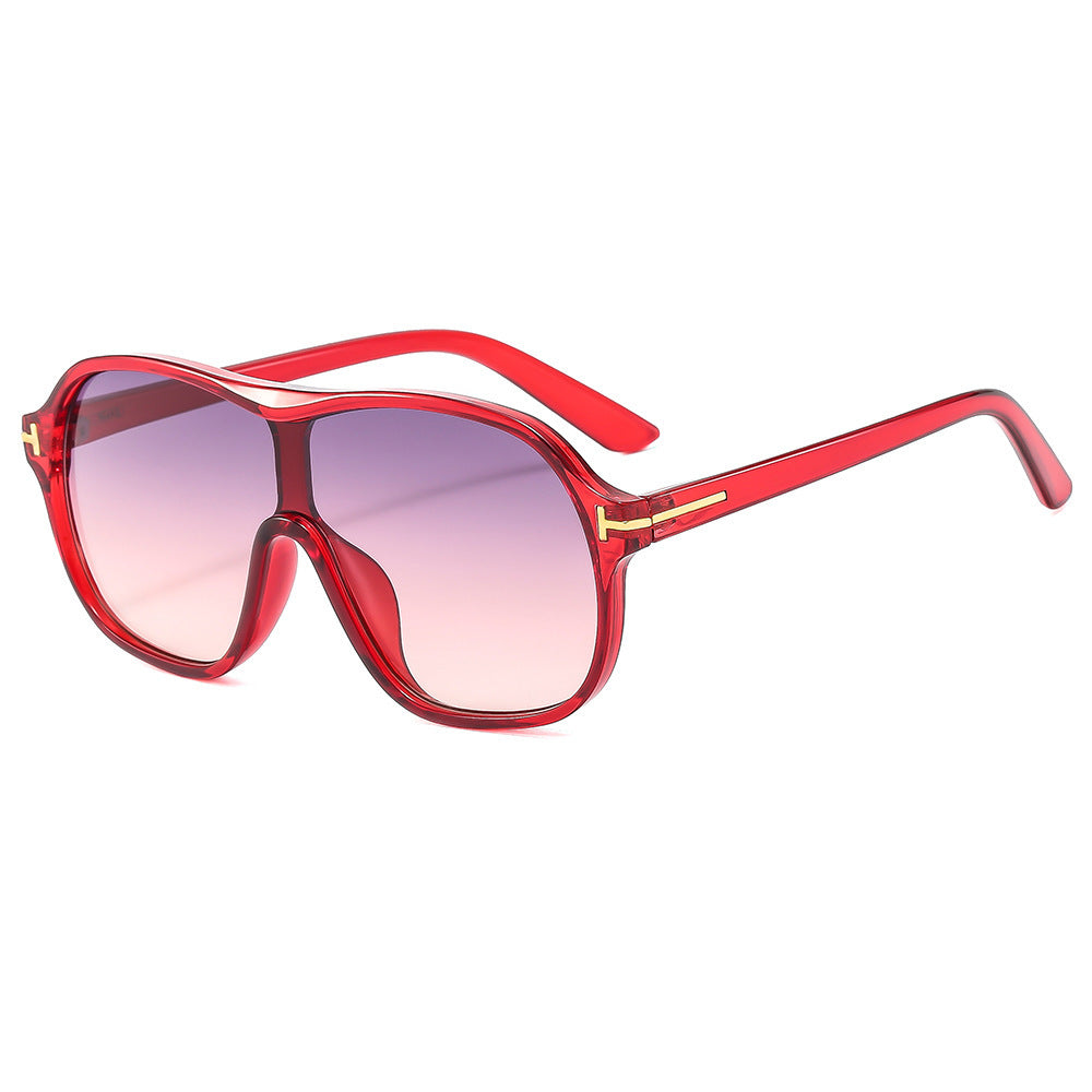 Oversized Urban Shield Sonnenbrille Karnz