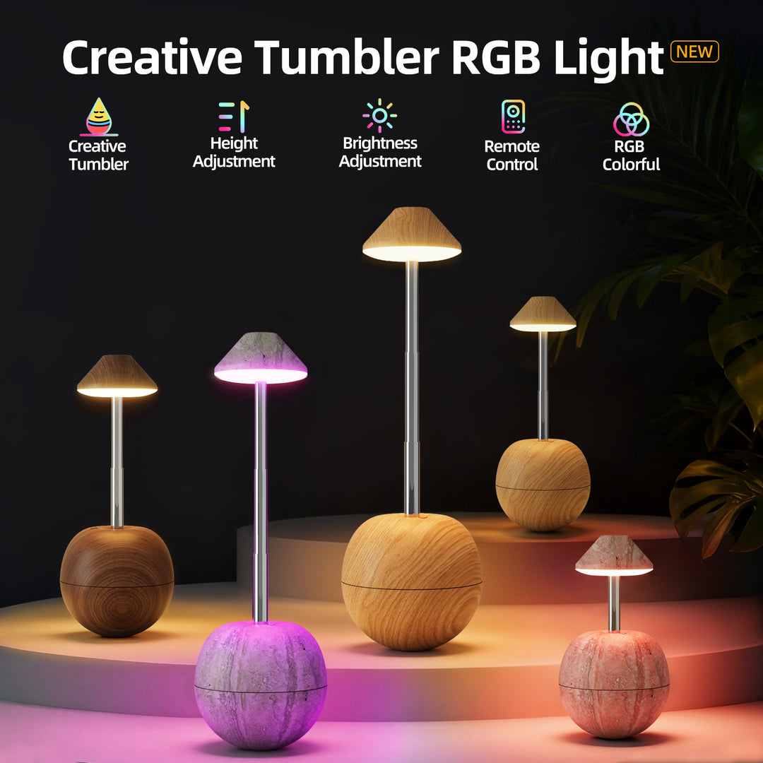 Verstellbare LED-Schreibtischlampe mit Fernbedienung