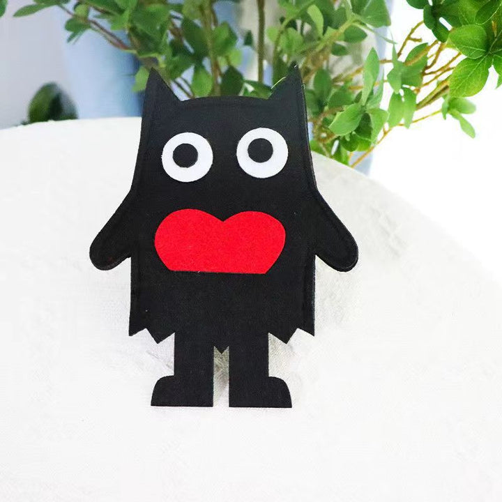 Fun Filz Emoticon Charaktere Karnz