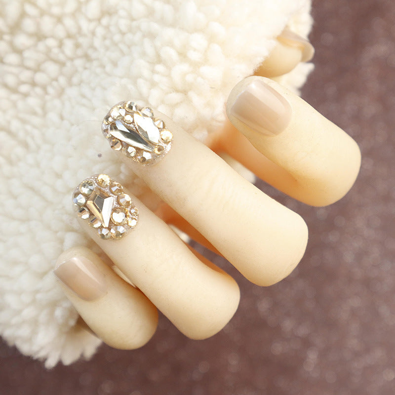 Dekorativer Strass Press-On Nail Kit