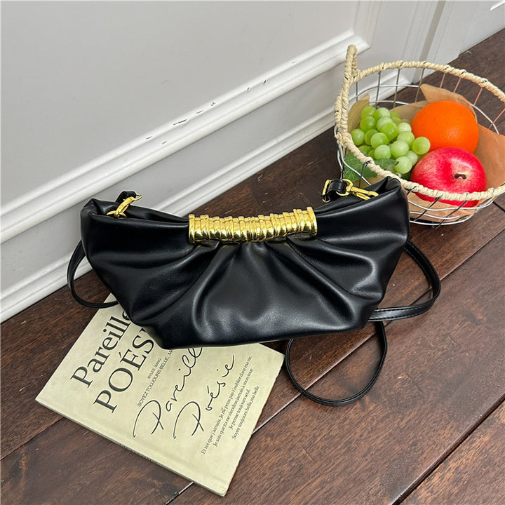 Stylische geraffte Abend-Clutch