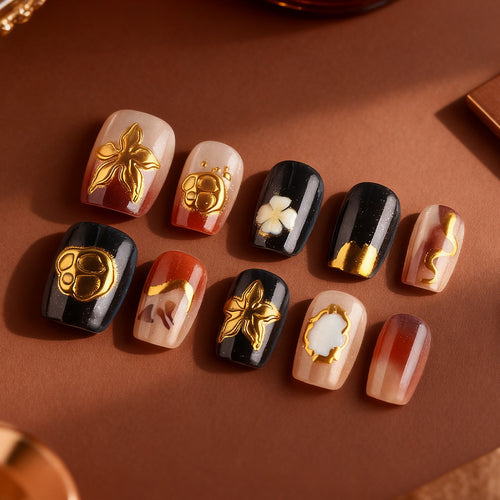 Gothic Themen Nagelkunst Set Karnz