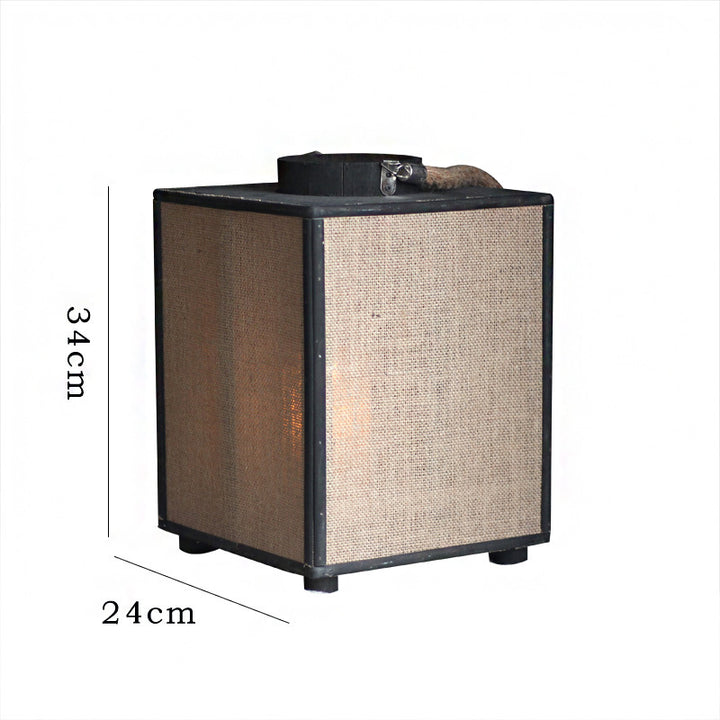 Rustikale Tischlampe Karnz