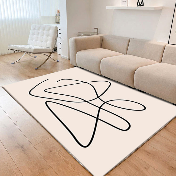 Moderne abstrakte Teppich