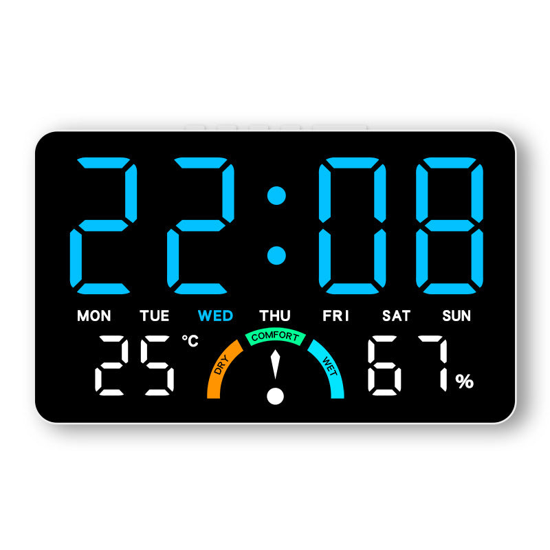 Digitaluhr mit Umfangreicher Wetteranzeige Karnz