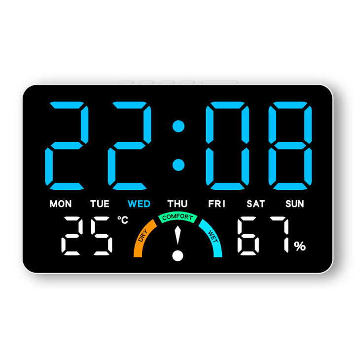 Digitaluhr mit Umfangreicher Wetteranzeige Karnz