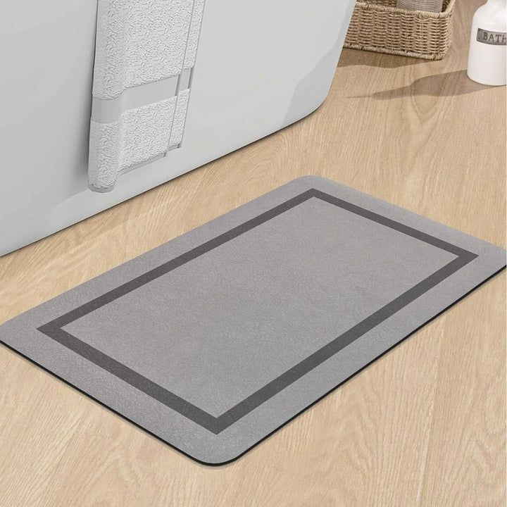 Plüschabsorbierende Badematte Karnz