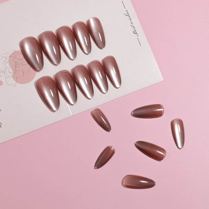 Premium Ombre Stiletto Press-On Nails Karnz