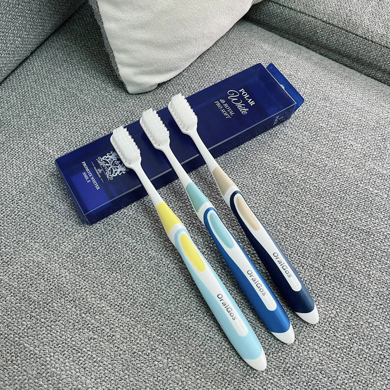 Ultra-weiche Triple-Head Borsten Zahnbürsten Set Karnz
