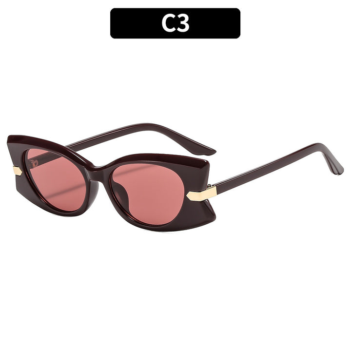 Modebewusste Architekten Katze-Augen Sonnenbrille