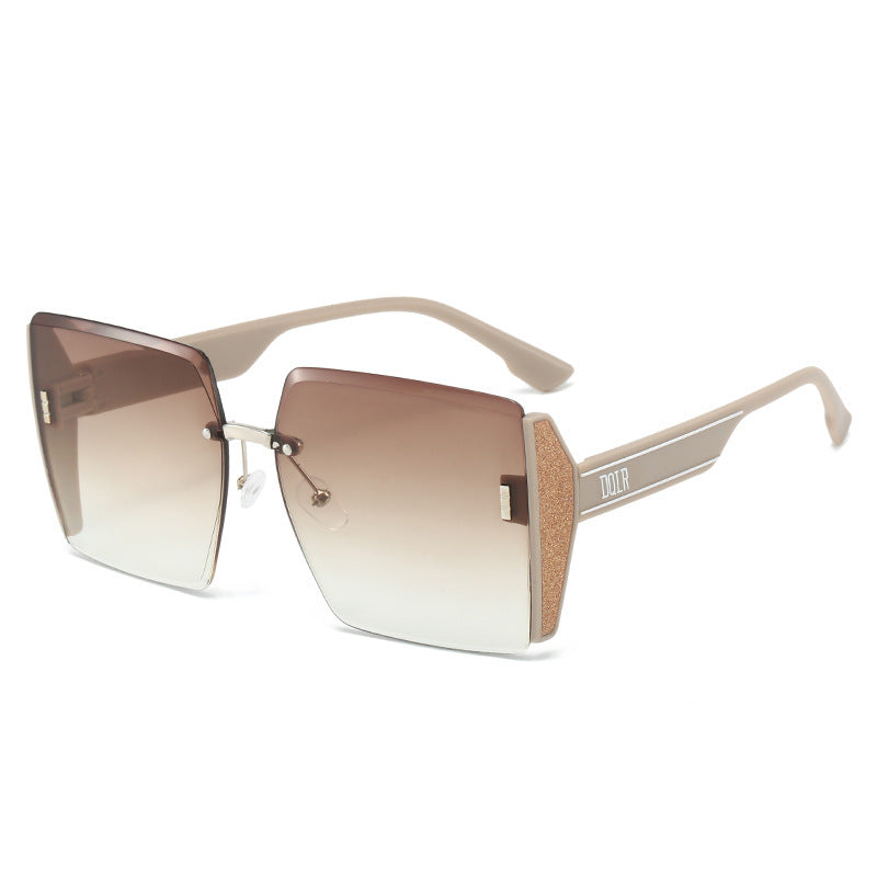Damen stilvolle und modische geometrische Sonnenbrille Karnz