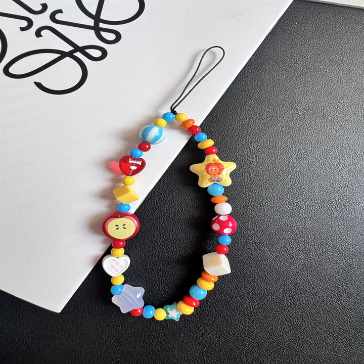 Funky Perlen Charm Lanyard Karnz