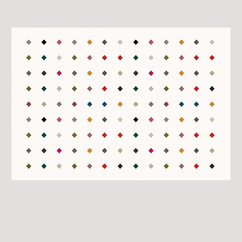 Dekorativer geometrischer Bodenmatte