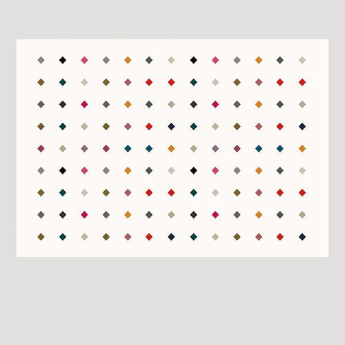 Dekorativer geometrischer Bodenmatte