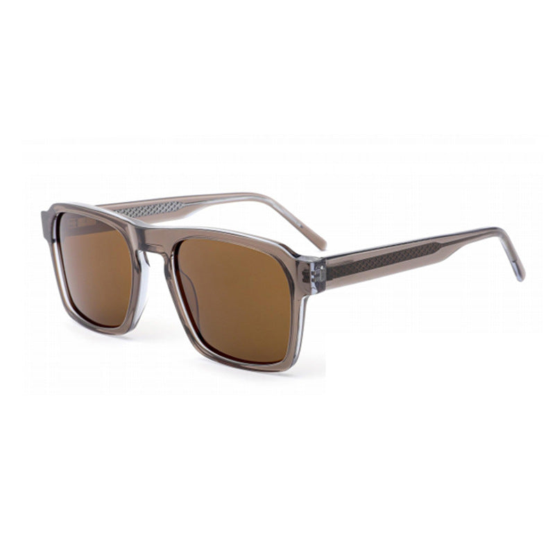 Damen Sonnenbrille mit stilvollem quadratischen Rahmen und polarisierten Gläsern Karnz