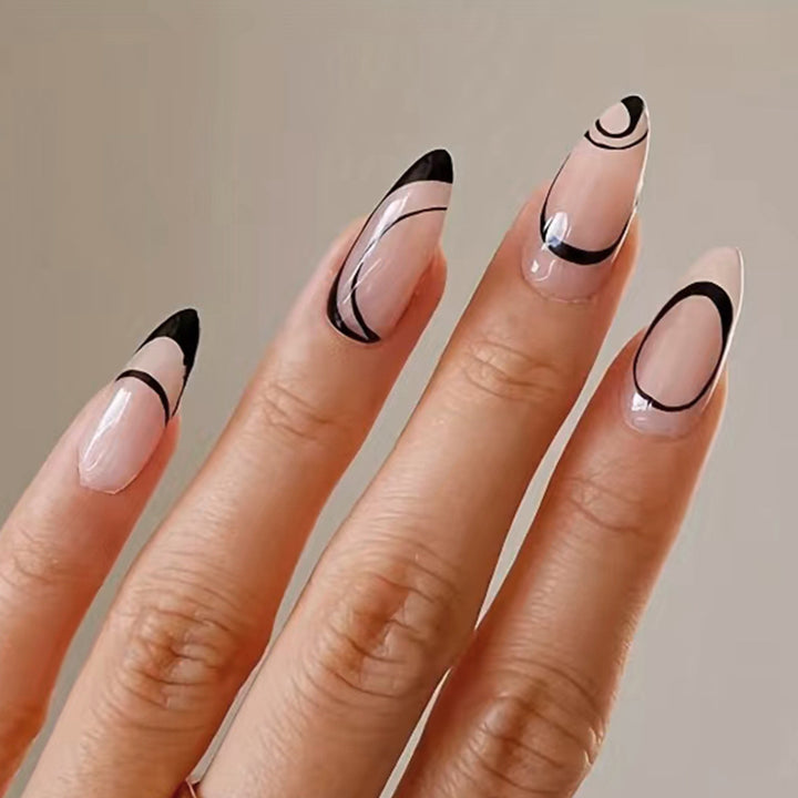 Abstract Nail Art Erweiterungen