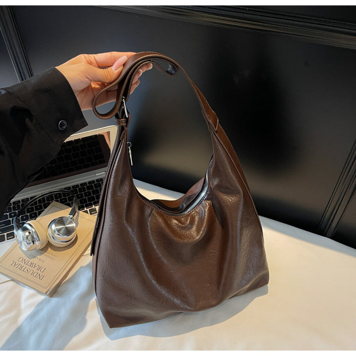 Weiche Leder Schultertasche Karnz
