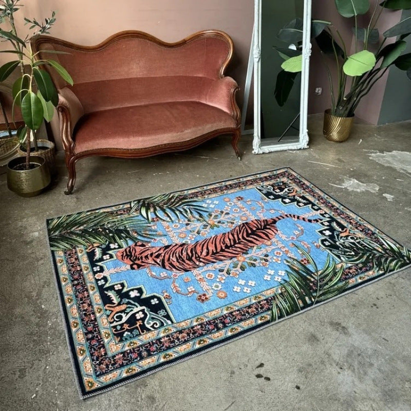 Dekorativer Tiger Teppich