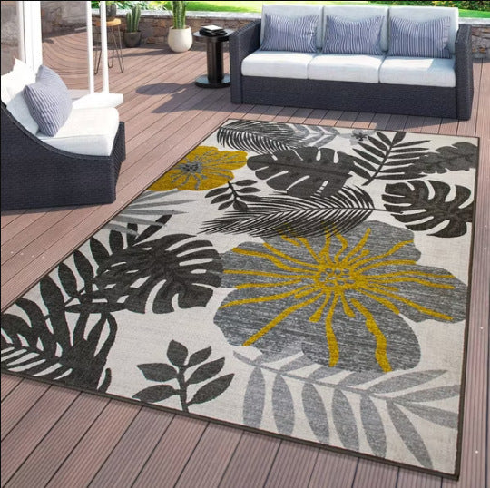Mehrfarbiger Outdoor-Teppich