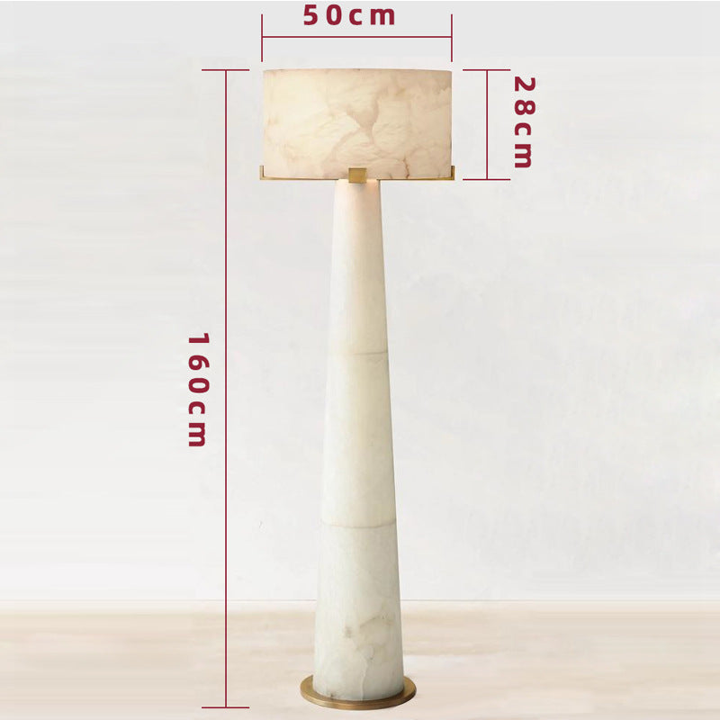 Elegante Marmor Stehlampe