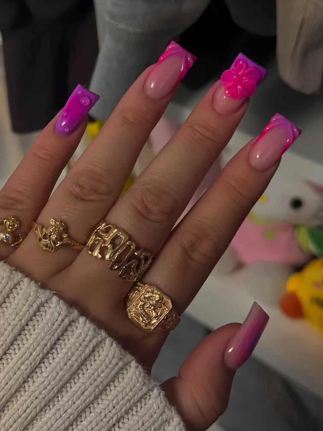 Künstlerisches 3D Nagelverlängerungsset Karnz