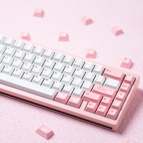Benutzerdefinierte pinke Keycap Mechanische Tastatur Karnz