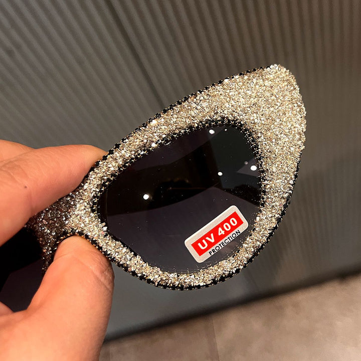 Damen Glamouröse Sonnenbrille Karnz