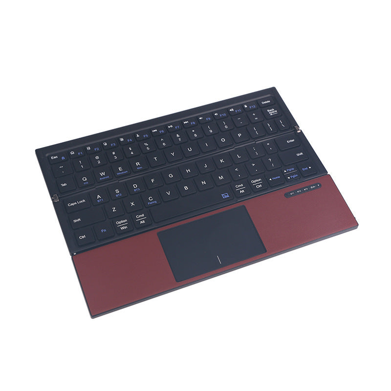 Kompakte kabellose Tastatur mit Touchpad Karnz