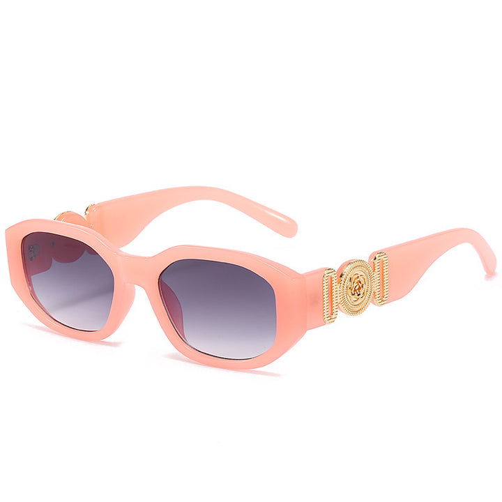 Statement Übergröße Geometrische Sonnenbrille Karnz
