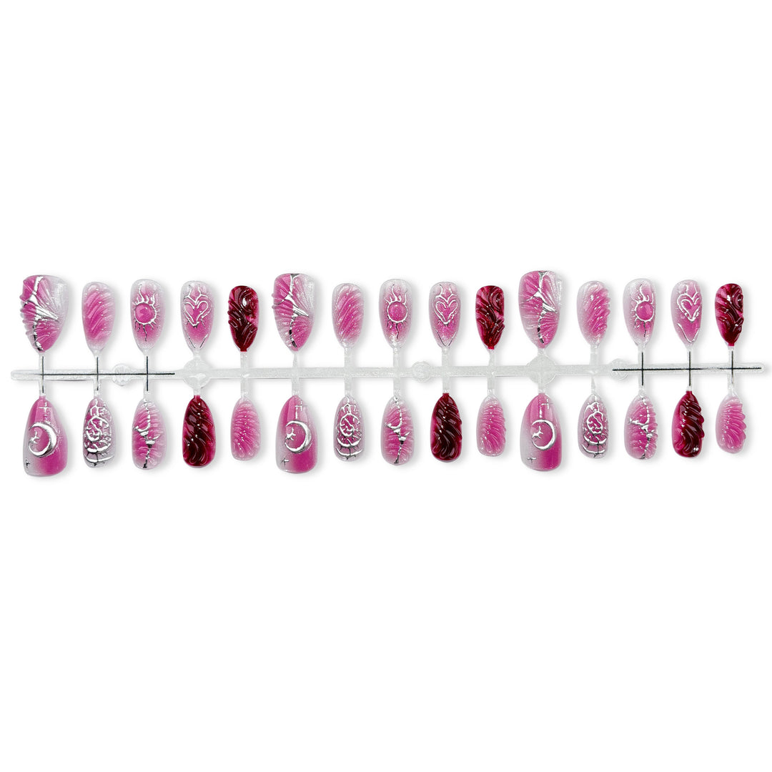 Dekoratives Press-On Nagelkunst Set 1790746070