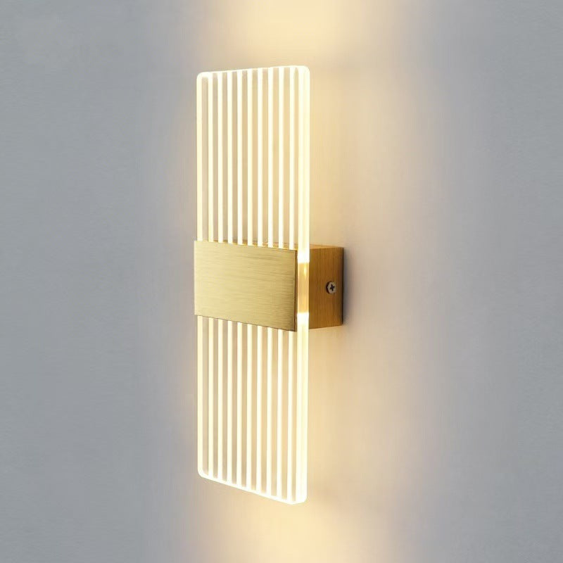 Zeitgenössische Kristall-Wandlampe