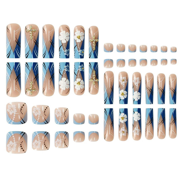 Dekorative Florale 3D Aufklebenägel Karnz