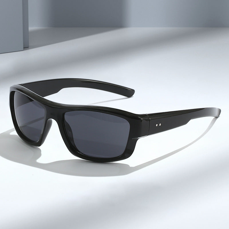 Damen Sport-Sonnenbrille mit robustem Rahmen und UV-Schutz Karnz