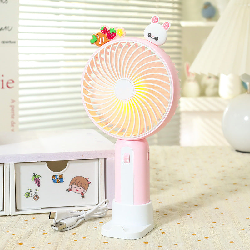 Damen Tragbarer Handventilator mit verspieltem Tierdesign Karnz