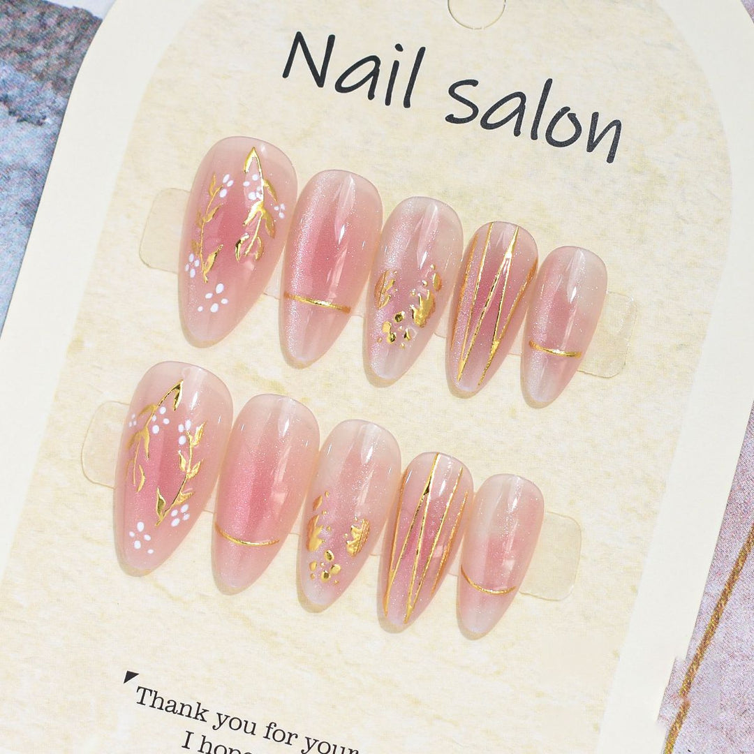Vielseitiges Press-On Nagelkunst Set Karnz
