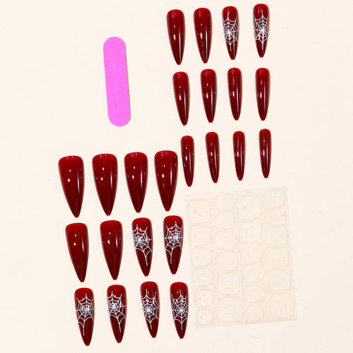 Halloween-Themen Stiletto Nagelkunst Extensions Karnz