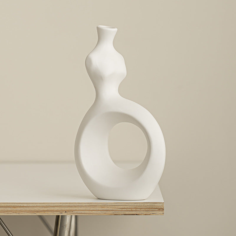 Künstlerische abstrakte Vase