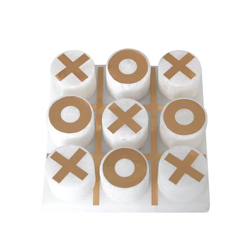 Dekoratives Tic-Tac-Toe-Spielset