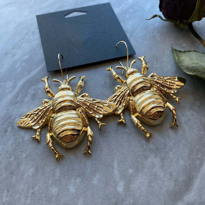 Künstlerische von Insekten inspirierte Ohrringe Karnz